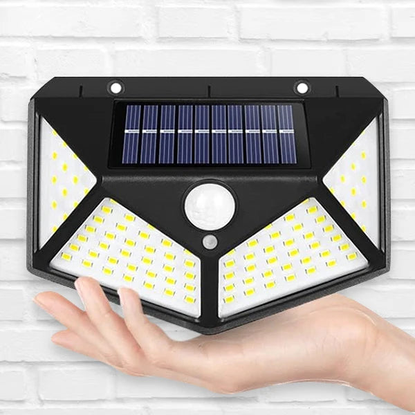 100 LED Solar Motion Sensor Light