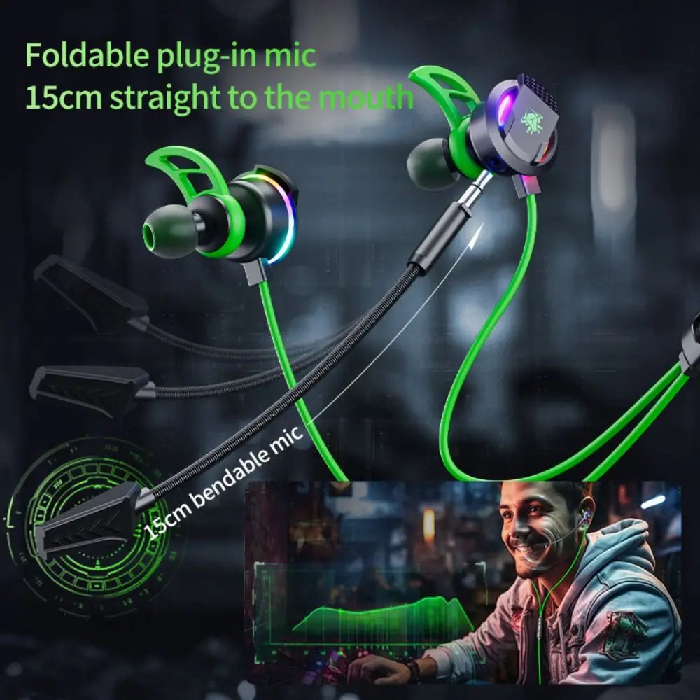 đŽ Plextone RX3 PLUS Wired Gaming Earphone đ§