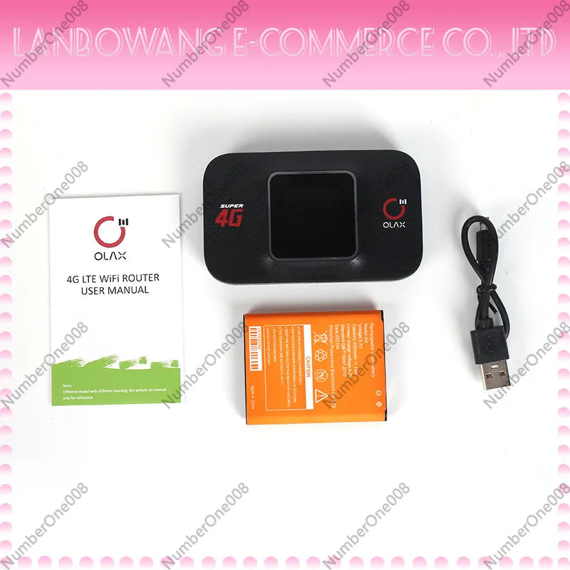 📶 4G Portable WiFi Router