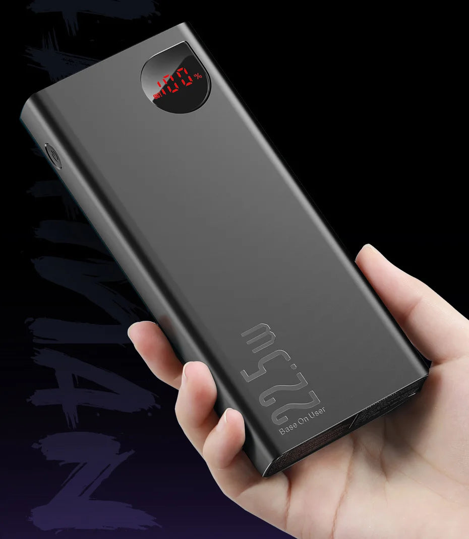 🔋 Baseus 20000mAh Fast Charging Power Bank