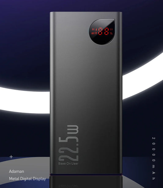 🔋 Baseus 20000mAh Fast Charging Power Bank
