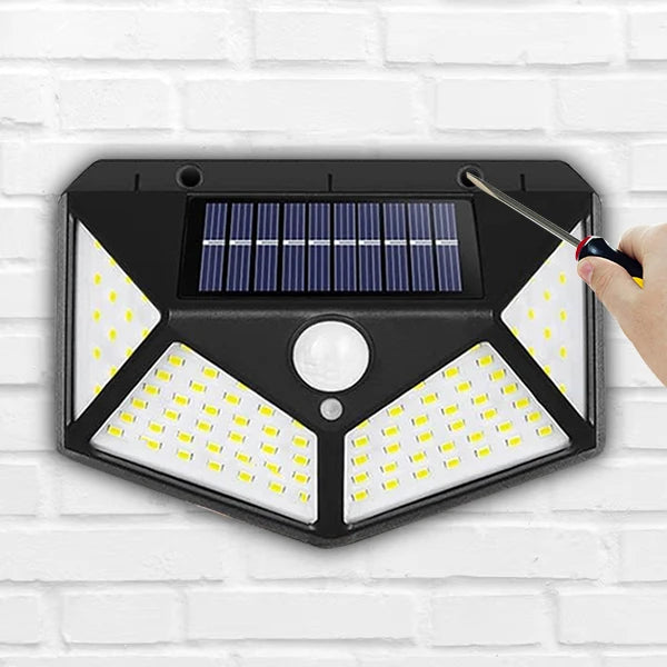 100 LED Solar Motion Sensor Light