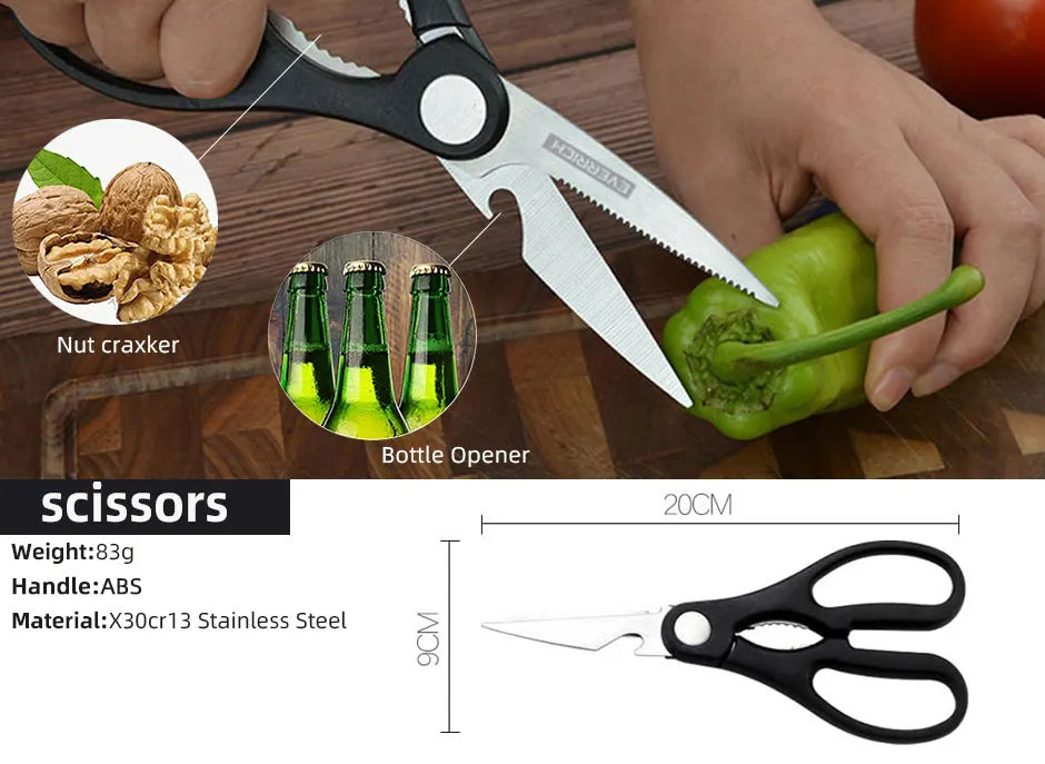 🔪 6PCS Premium Kitchen Knife Set