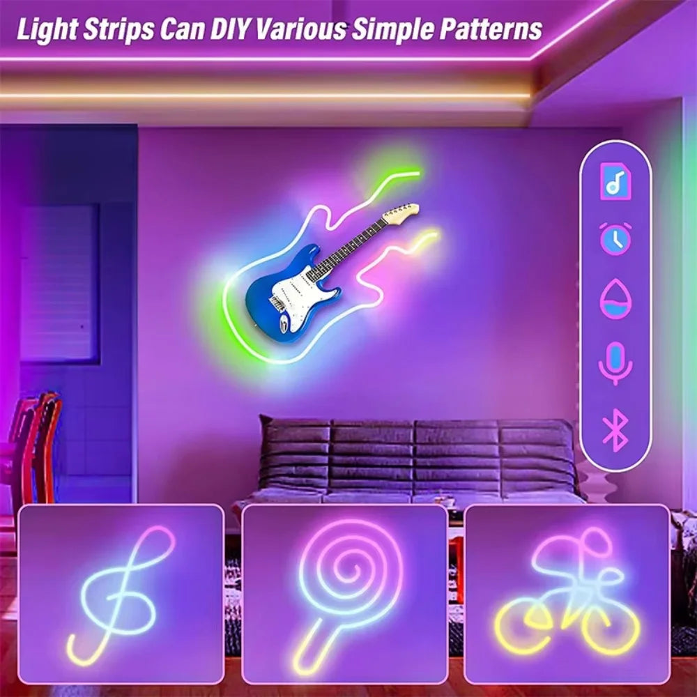 🌈 10M ARGB Neon Rope Light