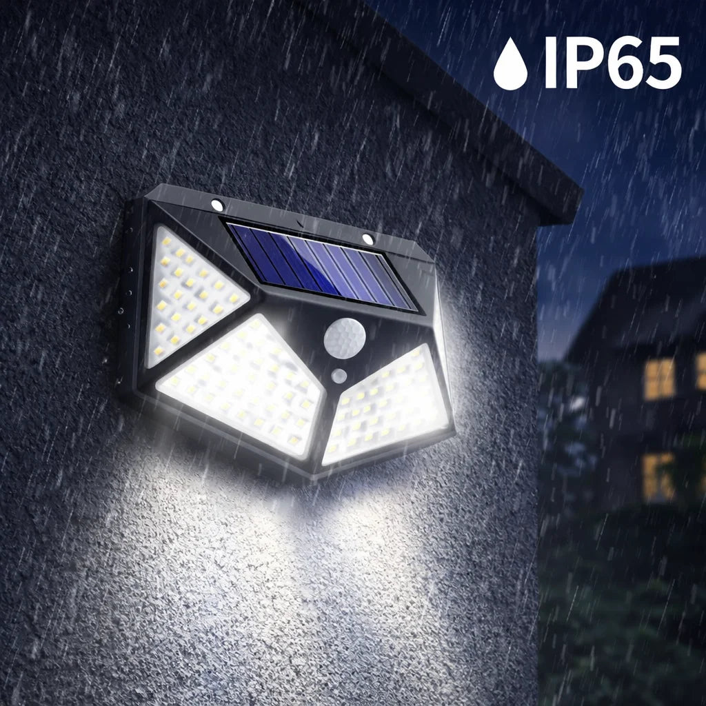 100 LED Solar Motion Sensor Light