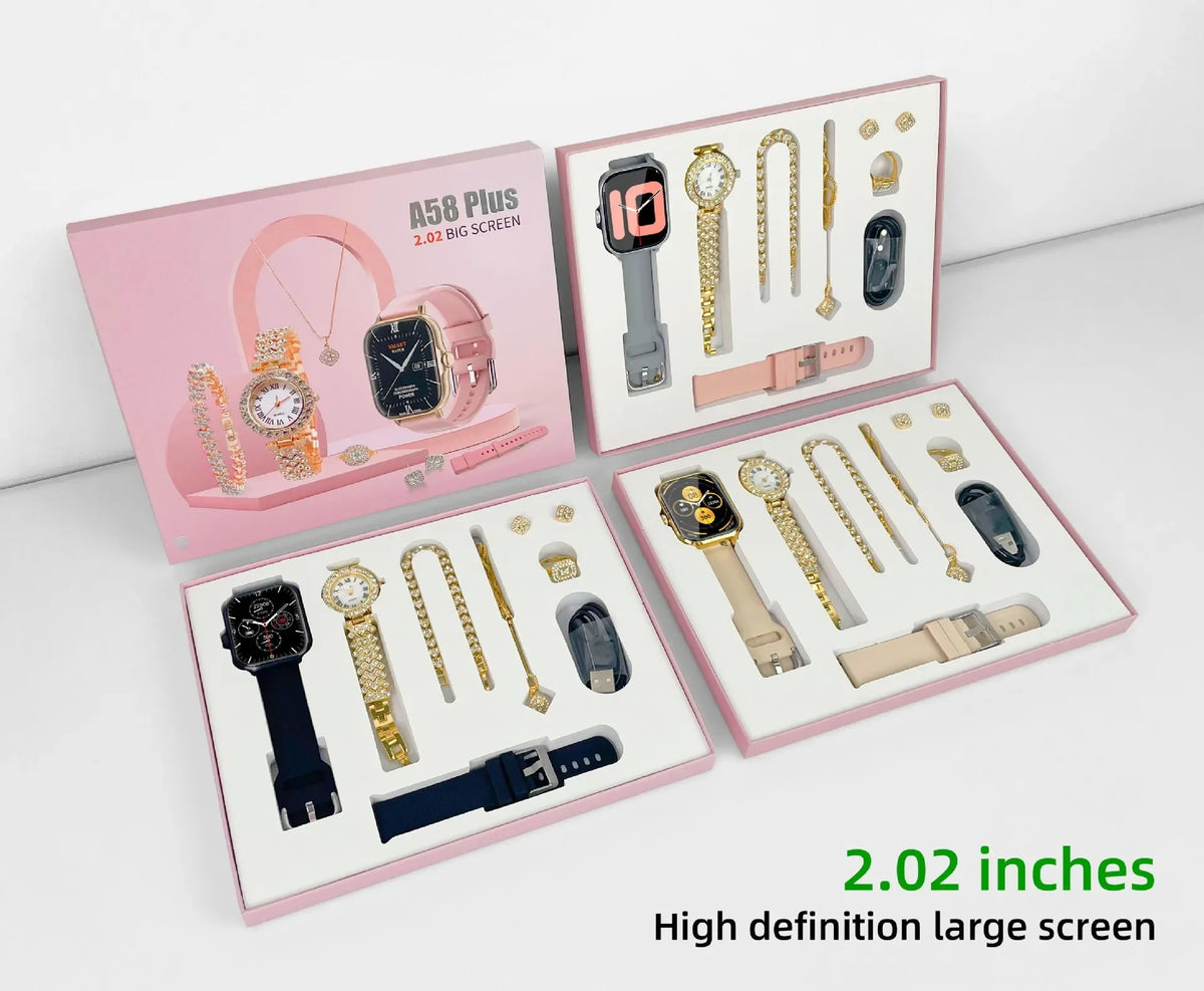 New Fashion Lady Smartwatch Combo
