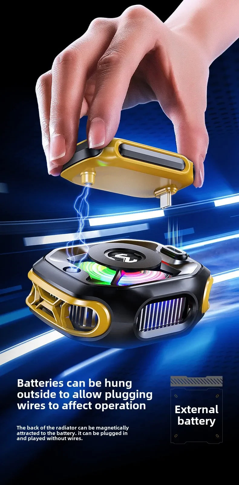 ❄️ MEMO CX12 Phone Cooler