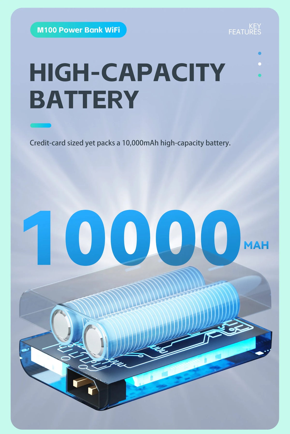 OLAX M100 WiFi Power Bank