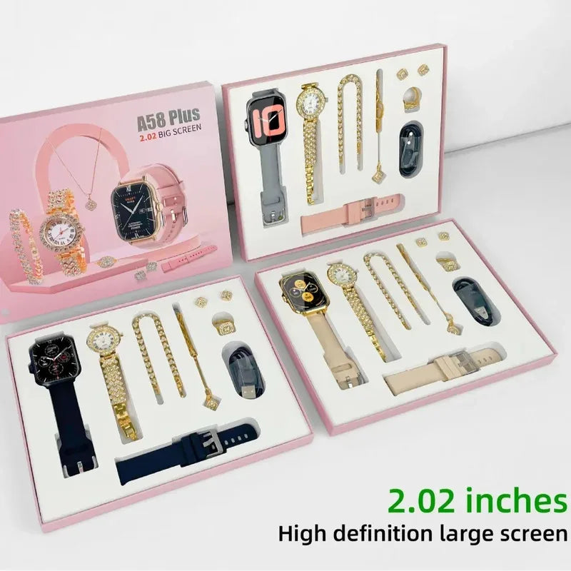 New Fashion Lady Smartwatch Combo