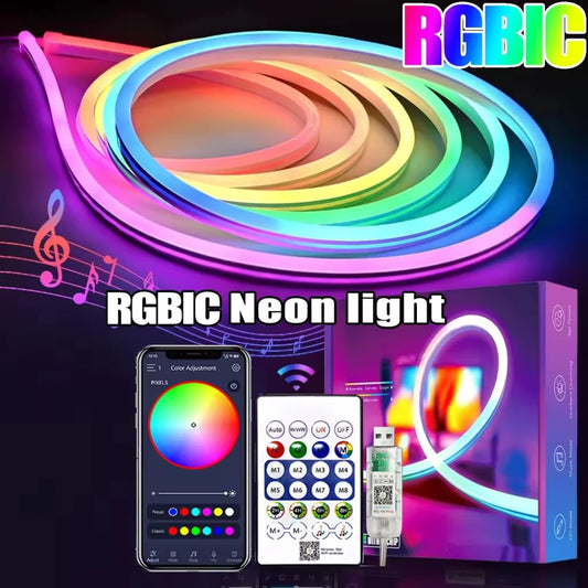 🌈 5M ARGB Neon Rope Light