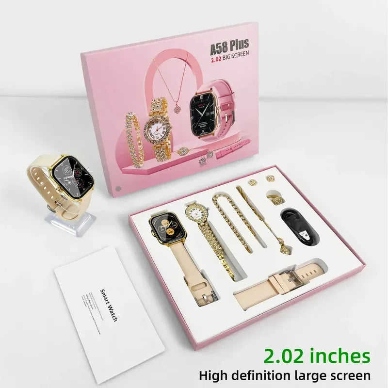 New Fashion Lady Smartwatch Combo