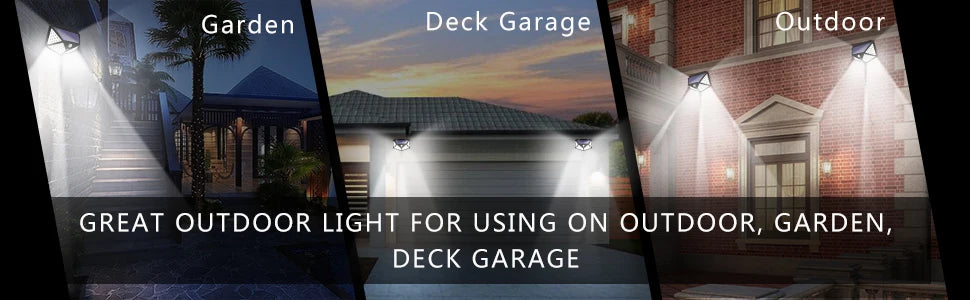 100 LED Solar Motion Sensor Light