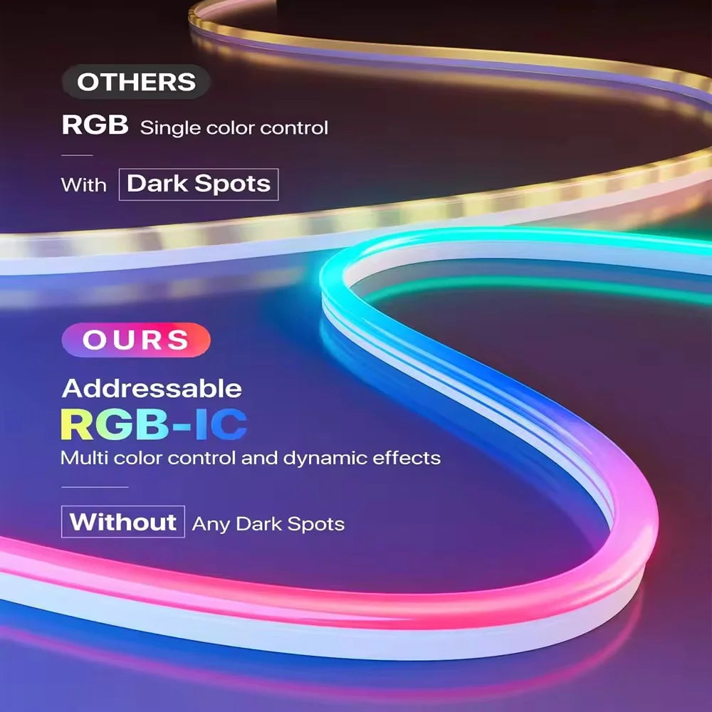 🌈 10M ARGB Neon Rope Light