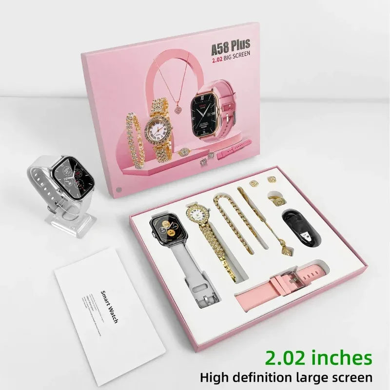 New Fashion Lady Smartwatch Combo