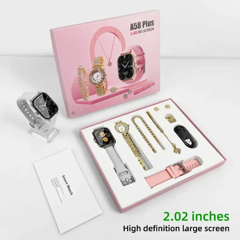 New Fashion Lady Smartwatch Combo