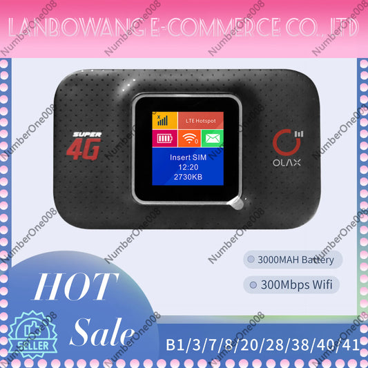 📶 4G Portable WiFi Router