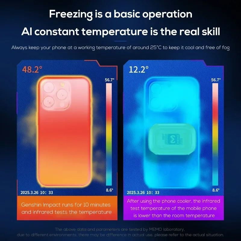 ❄️ MEMO CX12 Phone Cooler