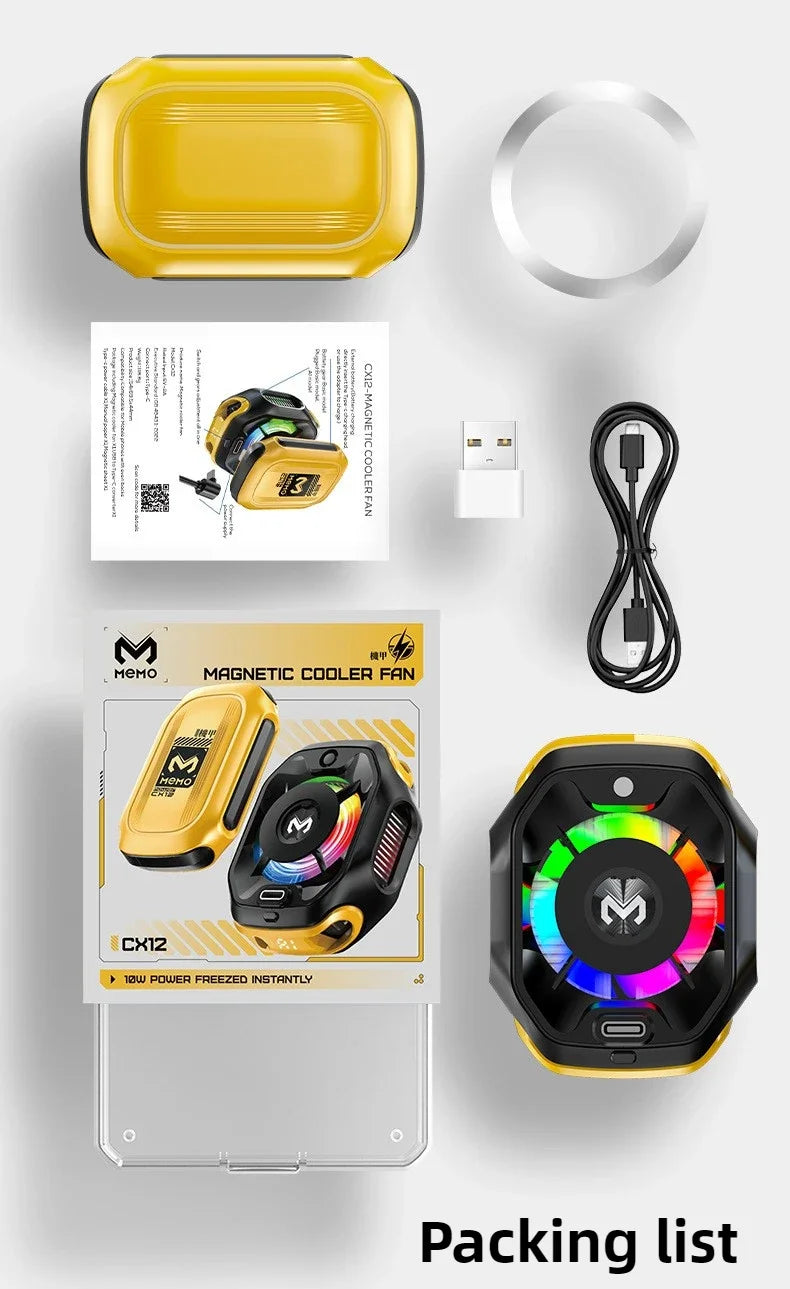 ❄️ MEMO CX12 Phone Cooler
